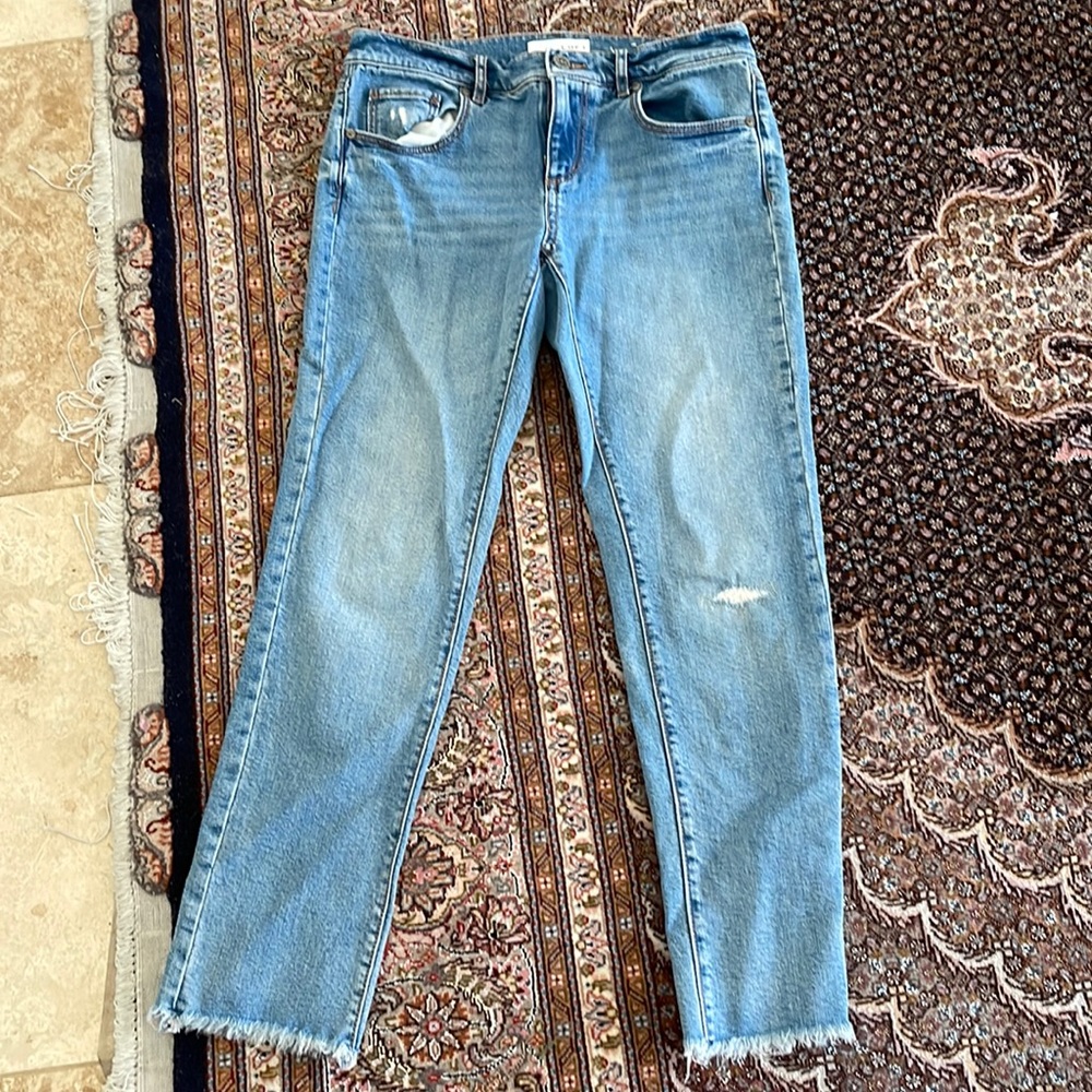 Loft. Size 25. Color blue jeans